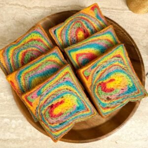 Rainbow Toast