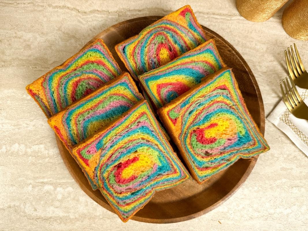 Rainbow Toast